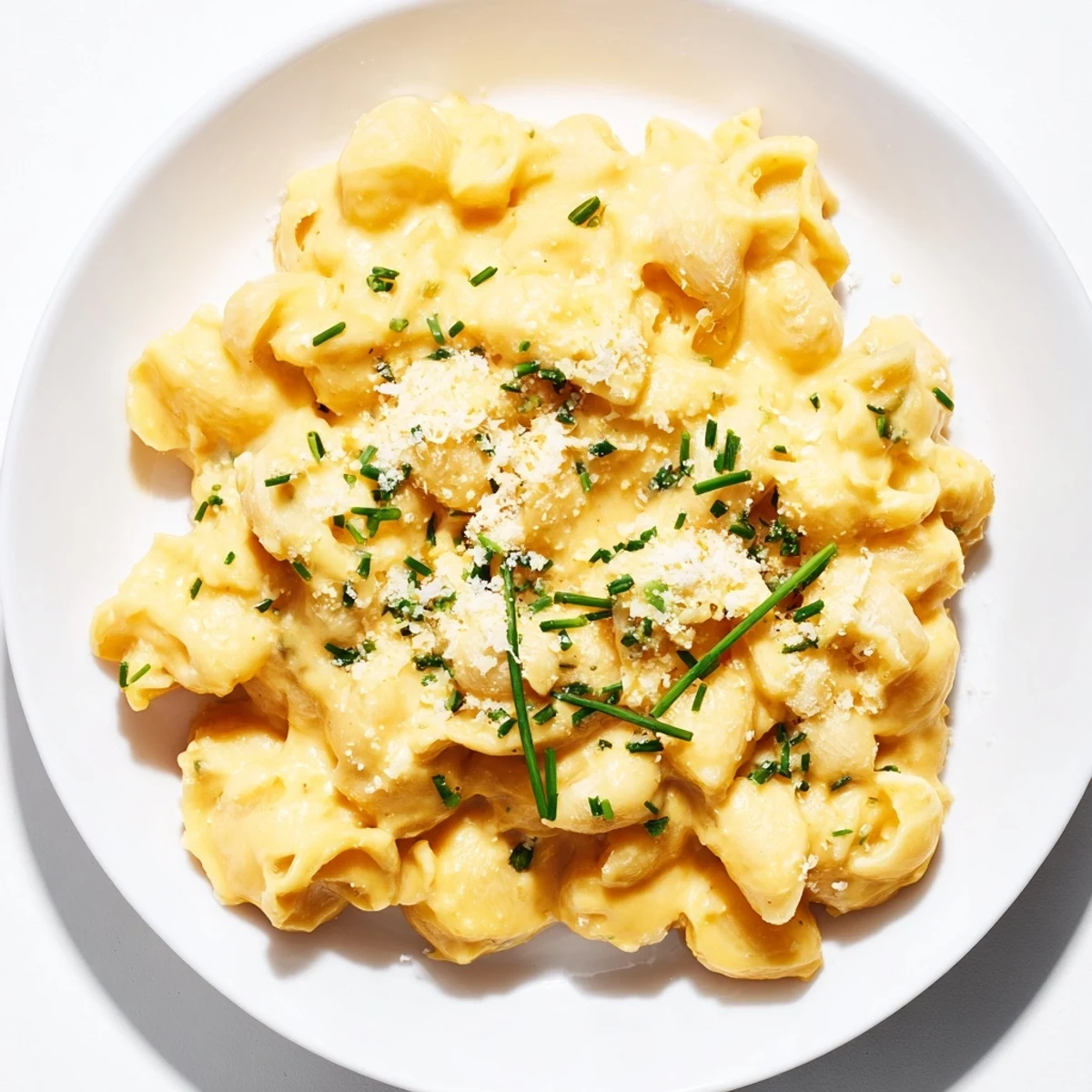 Steaming one-pot butternut squash mac & cheese, a vibrant, creamy family-friendly dinner with hidden veggies.
