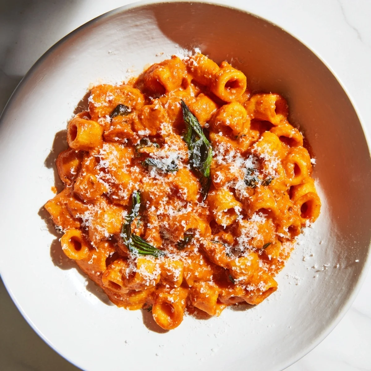 Spicy Vodka Sauce Ditalini