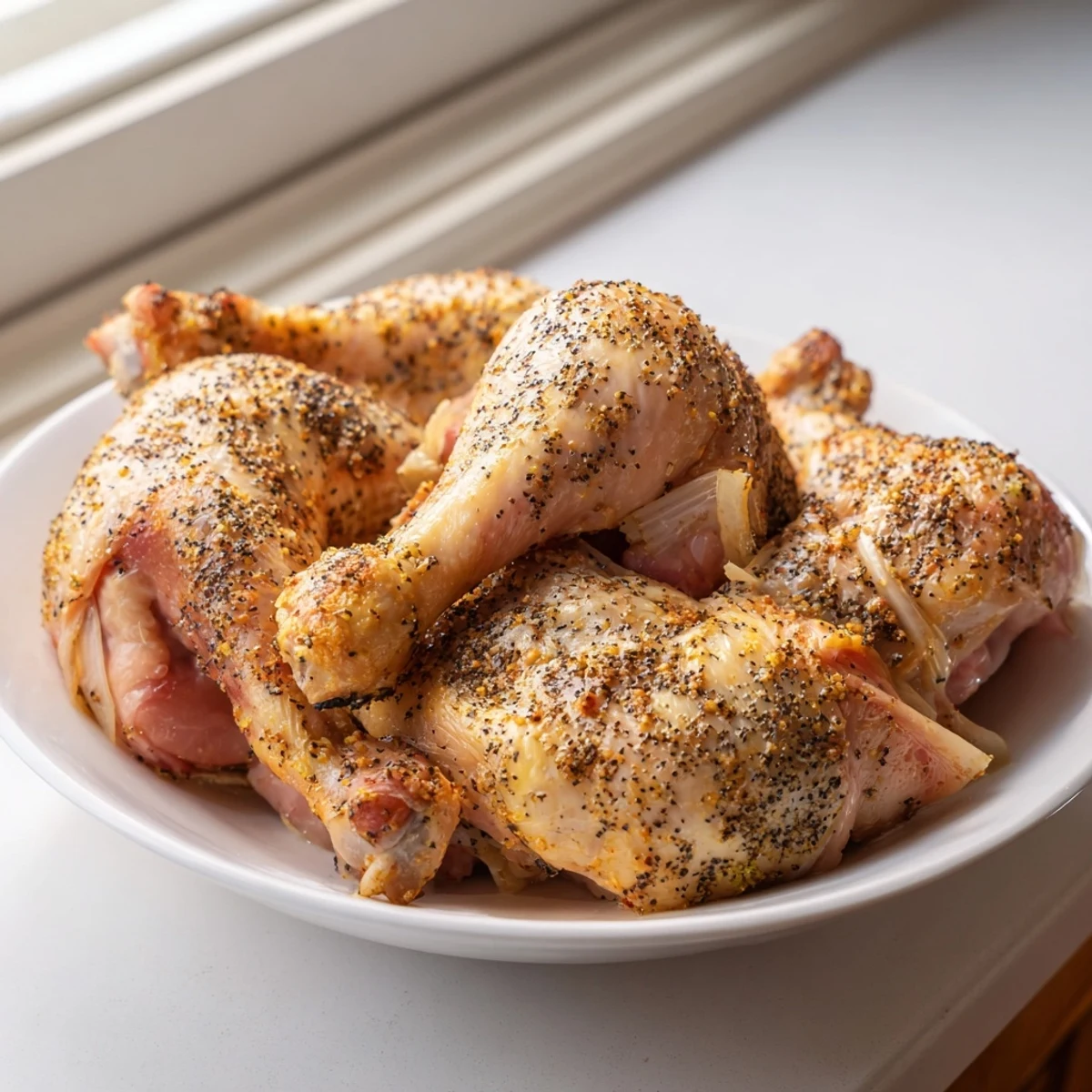 Picture the tender Georgia Pot Roast Chicken, served with fluffy mashed potatoes and fresh parsley.
