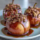 Candy Apple Peanut Butter Drizzle