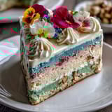 Pastel Ombre Spring Cake Floral