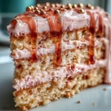 Gorgeous Bridal Shower Rosé Velvet Cake, a festive centerpiece with creamy frosting.