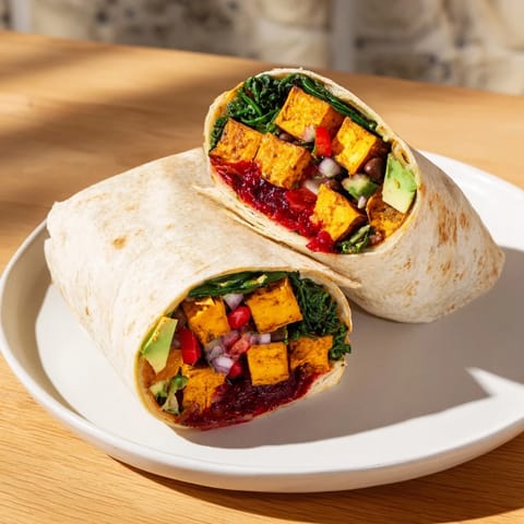 Roasted Sweet Potato Black Bean