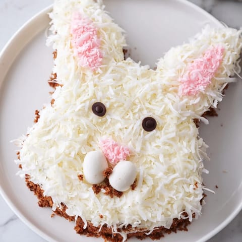 Spring Bunny Carrot Cake