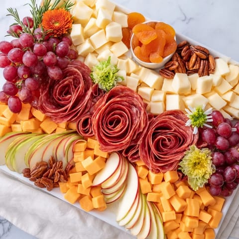 Holiday Bow Appetizer Platter