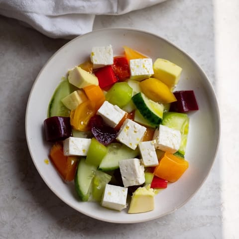 Minimalist Cube Geometry Salad