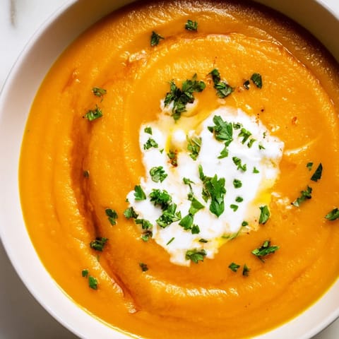 Sweet Maple Carrot Soup