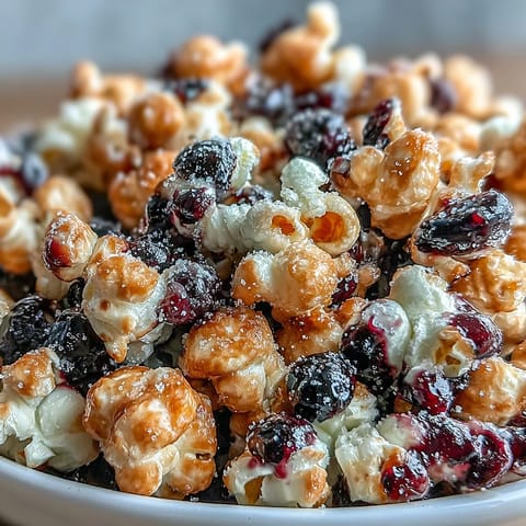 Black Currant Cheesecake Kettle Corn
