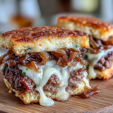 Mini Smash Burger Sliders