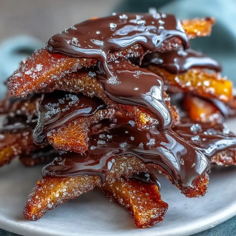 Handcrafted orange peel candied to tender perfection and elegantly enrobed in smooth dark chocolate for a sophisticated sweet treat.