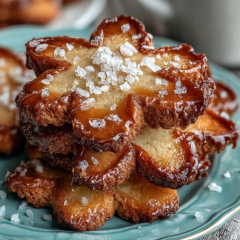 Delicate Flower-Shaped Shortbread