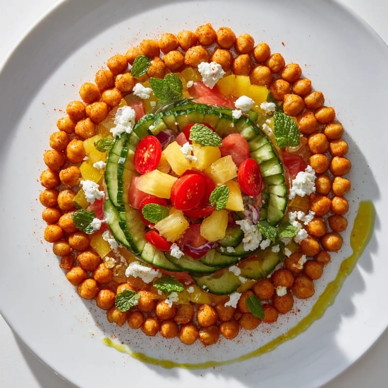 Beautiful Concentric Rings of Flavor recipe, showcasing layers of sweet, savory, and spicy ingredients.