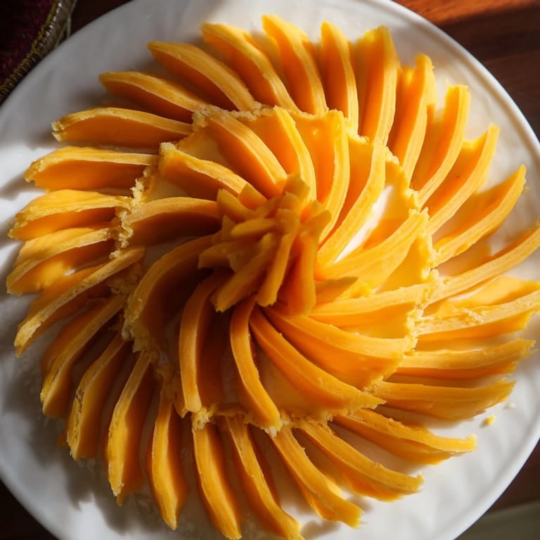 Vibrant image of The Copper Coil appetizer: a visually stunning arrangement of cheese and fruit.