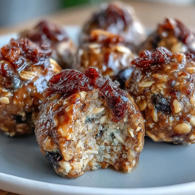 Freshly made vegan lemon blueberry energy bites rolled into bite-sized snacks, naturally sweetened with dates and lemon zest.