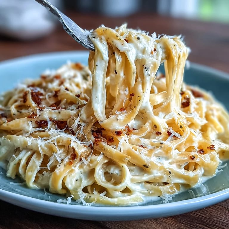 Luxurious truffle egg pasta is plated with a drizzle of aromatic oil, Parmesan shavings, and a hint of freshly cracked black pepper.