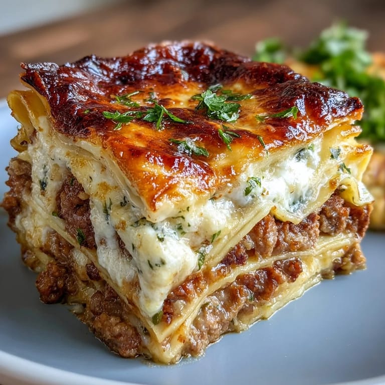 Comforting pork and cabbage casserole, perfect for a family Dumpling Lasagna Bake.