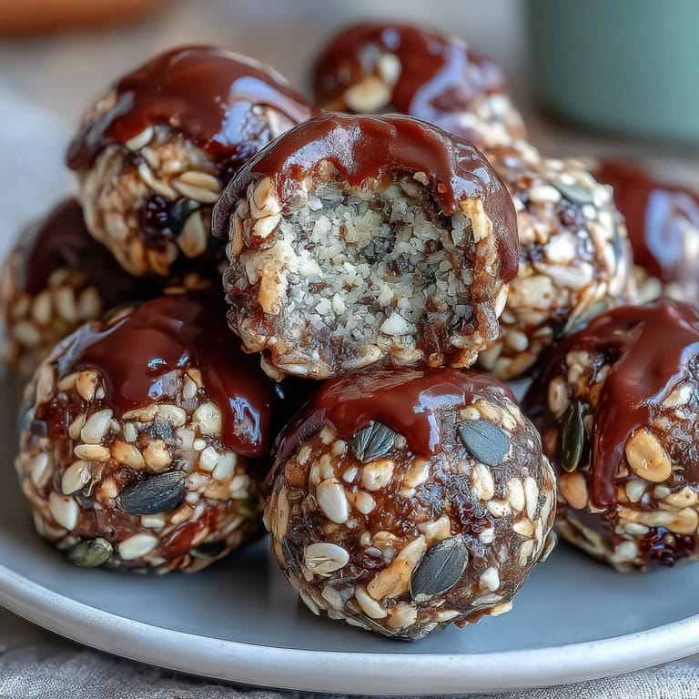 2. Chewy, no-bake energy bites packed with oats, sunflower seeds, and chocolate chips—ideal for kids and adults.
